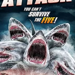 5 Headed Shark Attack