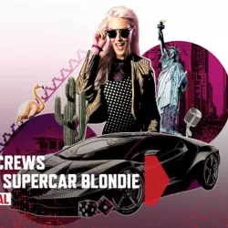 Car Crews With Supercar Blondie