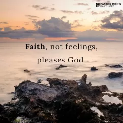 Faith Pleases God