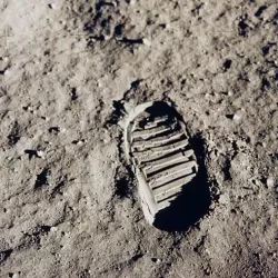 Footprints on the Moon