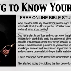 Getting To Know Your Bible