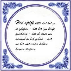 Het spijt me