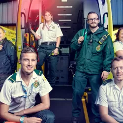 Inside the Ambulance