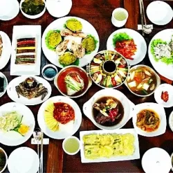 Korean Food Table