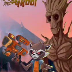 Marvel's Rocket and Groot