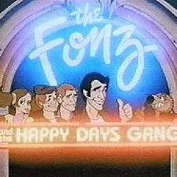 The Fonz and the Happy Days Gang