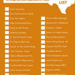 The Texas Bucket List