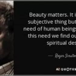 Why Beauty Matters