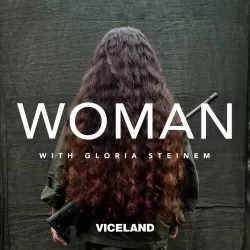 Woman with Gloria Steinem